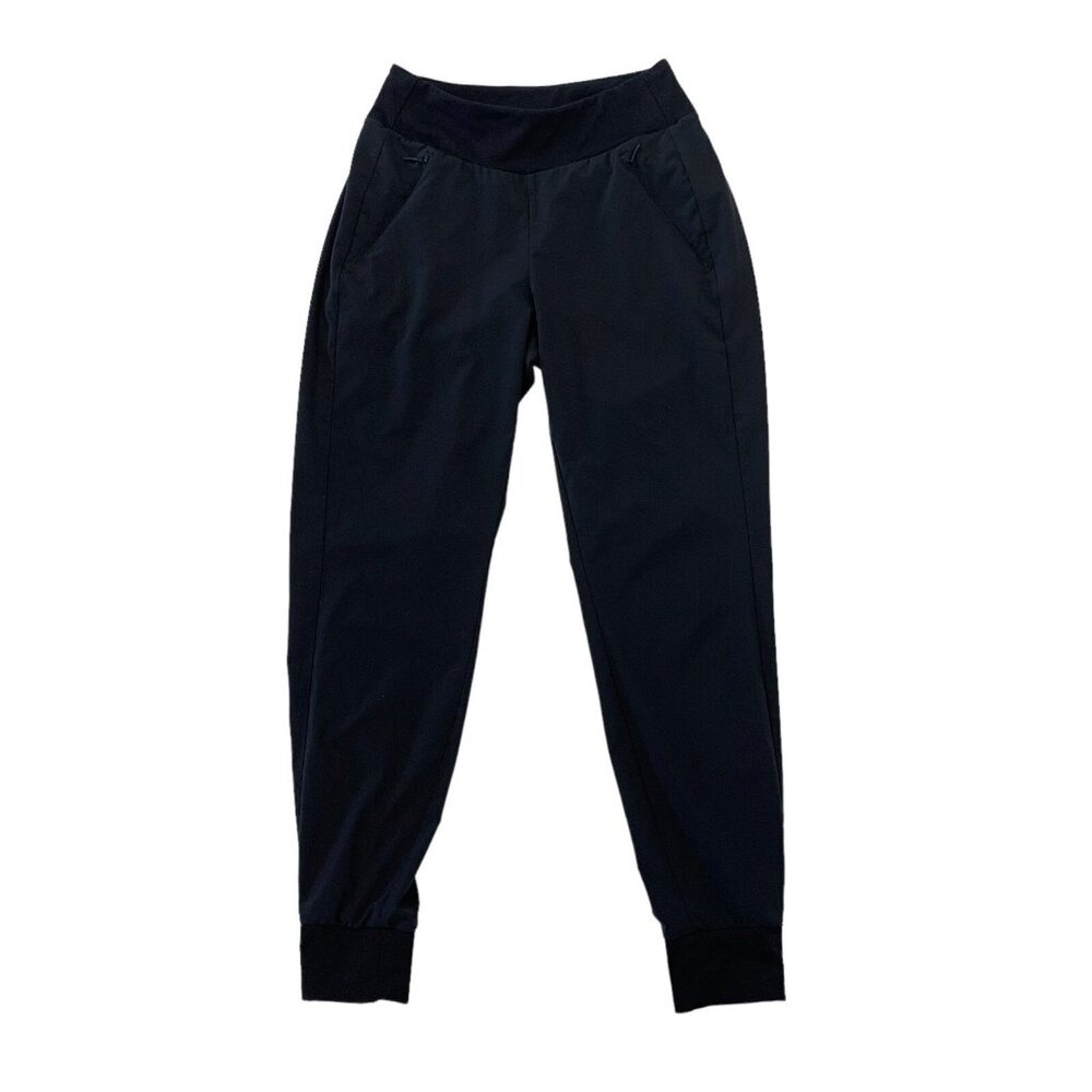Athleta Women 0 Black Jogger Pants‎ Activewear Casual Athleisure
